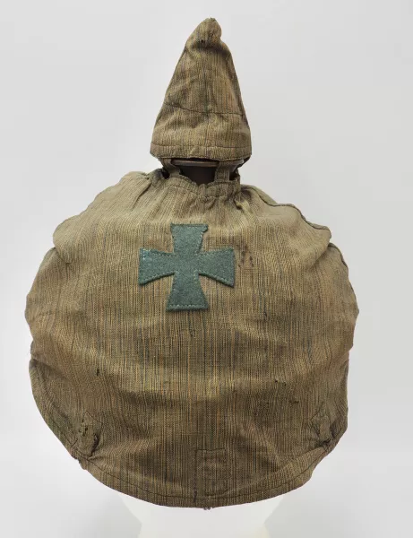 Prussian Landwehr Infantry Enlisted Pickelhaube with Field Cover Visuel 1 principal